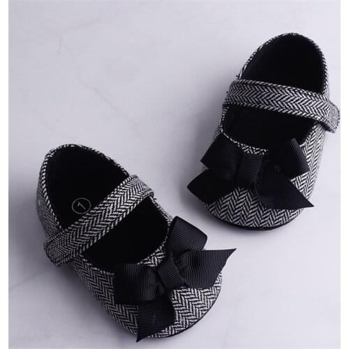Hot Toddler Girl Crib Shoes Newborn Baby Bowknot Soft Sole Prewalker Sneakers Summer Infant Girls First Walkers