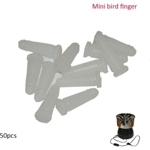 50 Pieces China New Arrival Mini Bird Plucker finger for Birds Quail Parrot Small Chicks