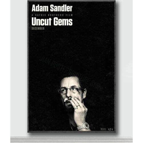 NJ270 Uncut Gems Movie 1 Silk Posters and Prints wall art Art Poster Home Decor