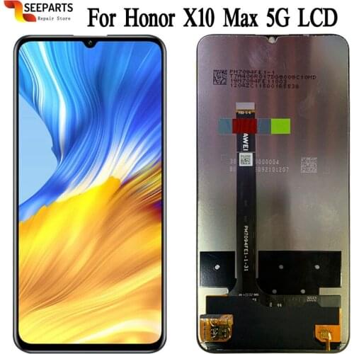 Original New For Huawei Honor X10 Max 5G LCD DIsplay Touch Screen Digitizer Assembly Replacement For Honor X10 5G KKG-AN00
