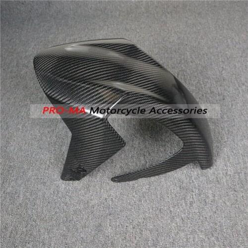 Front fender in Carbon Fiber For KTM 390 Duke Twill glossy weave