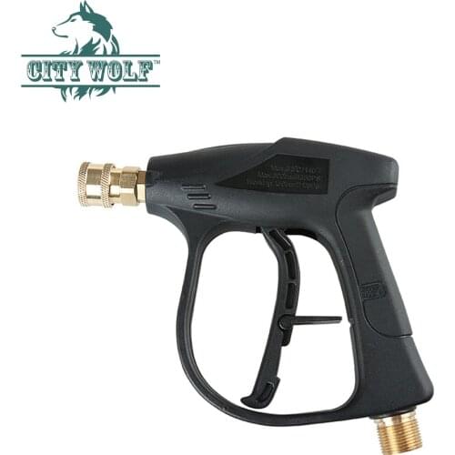 Car wash spary water gun with G1/4 qucik connecter high pressure washer car cleaning shop accessory city wolf