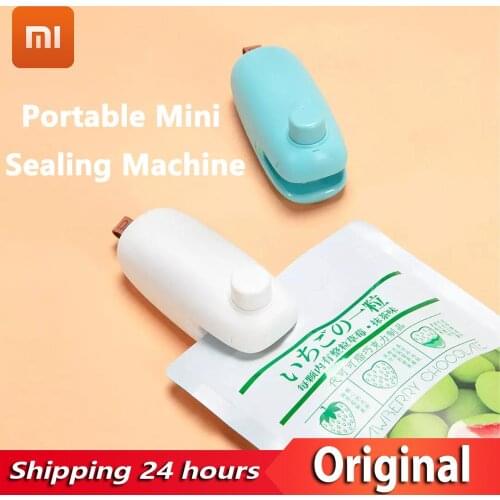 XIAOMI 90fun NINETYGO Portable Mini Sealing Machine Handheld Hot Melt Sealing Resealer Snack Plastic Bag Sealer Food Storage