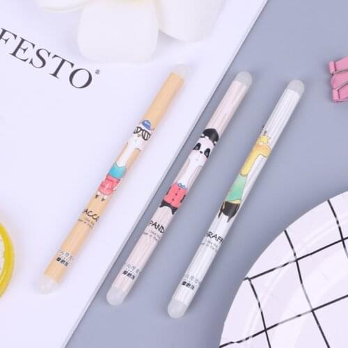 Creative Cartoon Animal Silicon Double Head Friction Eraser For Erasable Gel Pen