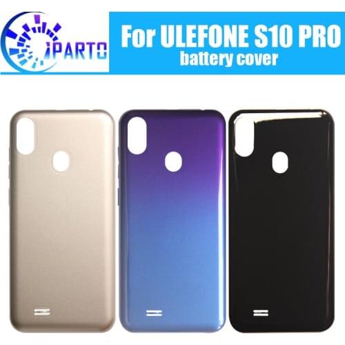 Ulefone S10 Pro Battery Cover Replacement 100% Original New Durable Back Case Mobile Phone Accessory for Ulefone S10 Pro