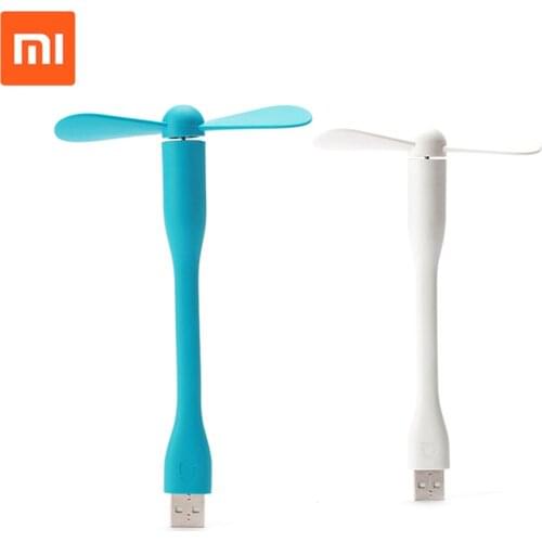 In Stock Original Xiaomi USB 2 Leaves Flexible Mini Portable Fan For Power Bank Laptop Notebook And Computer Power-Saving