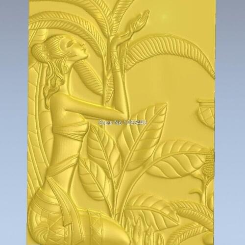 High quality 3d model relief for cnc or 3D printers in STL file format Panel Engraving Egypt