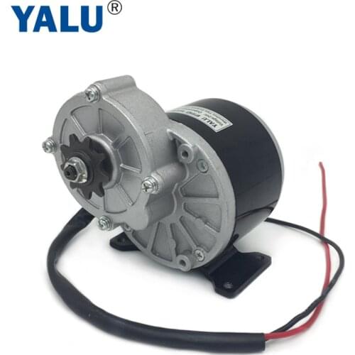 China MY1016Z3 350W 24V/36V Robot AGV high speed DIY Mountain Bycicle Scooter Permanent Magnet Ebike brush dc electric motor