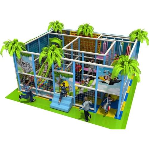 YLW CE Approved Supermarket Kids Indoor Playground Equipment Golden Factory Indoor Soft Play System