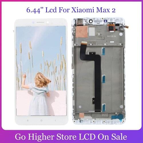 6.44'' Lcd For Xiaomi Max 2 Lcd Mi Max2 Lcd Display Digitizer Touch Screen Assembly Repair Part 1920*1080