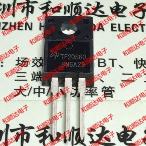 10pcs/lot TF20S60 AOTF20S60 brand new stock TO-220F 600V 20A