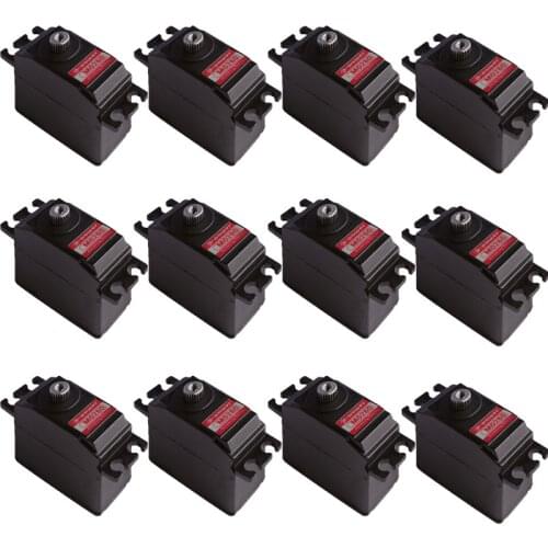 12pcs K-power M0260 4kg High Speed Micro/Mini Metal Gear Analog RC Servo Motor For RC Airplane/Car/Boat/Helicopter/Drone