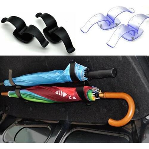 2 universal car trunk mount bracket enclosed umbrella with screw fixed umbrella clip auto parts