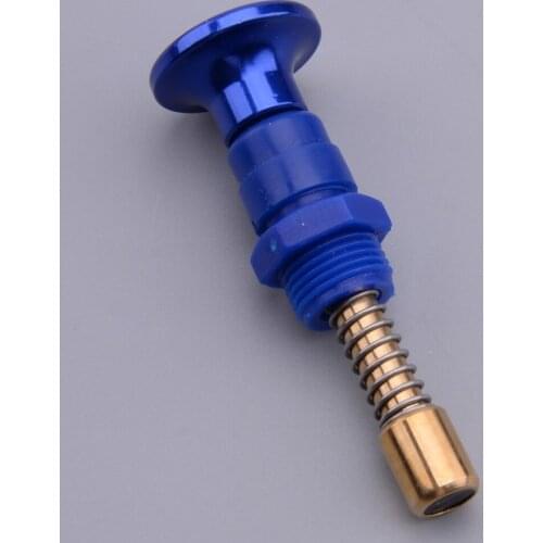 28mm-41mm Carburetor Pull Choke Lever Plunger Replacement Blue Motorcycle Fit For Keihin PWK Airstriker Yamaha Honda