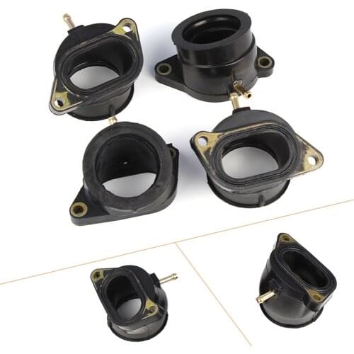 4PCS Motorcycle Carb Carburetor Intake Manifold Boots For Yamaha FZS1 FZ-1 2004-2005 & FZS1000 FZ-1 FAZER 2001-2005