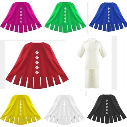Anime Haori Sky:Children of Light Cosplay Costume Lining Pants Cloak Party Halloween Prom Clothing Daily Child Adult Universal