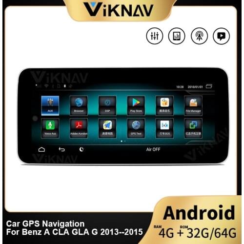 Car radio GPS navigation player Android for Benz A CLA GLA G 2013 2014 2015 NTG4.5 Multimedia Player Stereo Head Unit Auto Radio
