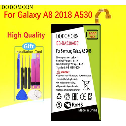 DODOMORN Samsung Galaxy A8 2018 Batteries