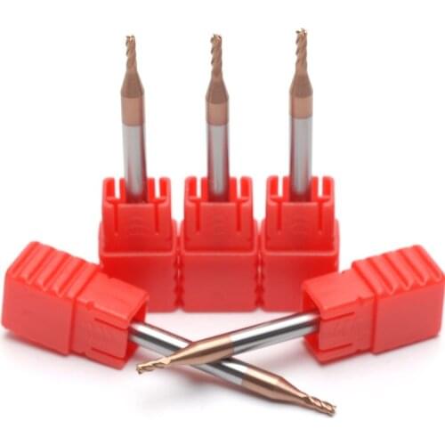 CNC 55 degrees 4-edge alloy tungsten steel milling cutter 1.1 1.2 1.3 1.4 1.5 1.6 1.6 1.7 1.8 1.9