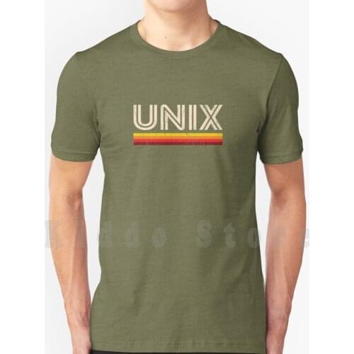 Unix T Shirt Men Cotton Cotton S-6Xl Unix Linux Bsd Freebsd Tux Penguin Operating System Nerd Geek Computer Pc Irix Openbsd