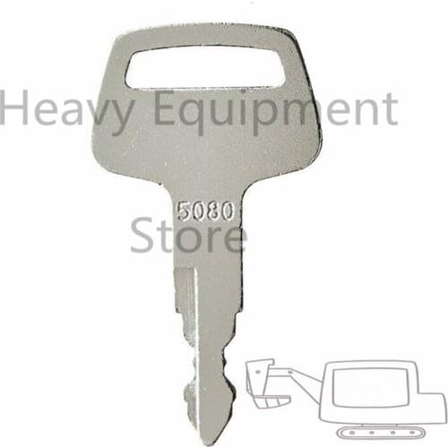 1 PC 5080 Ignition Key For IHI Excavator Heavy Construction Equipment