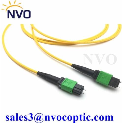 12F MPO APC Connector Fiber Patch Cable Manufacturer OEM SM Single Mode Jumper,12Cores Patch Cord LSZH Jacket for Communication