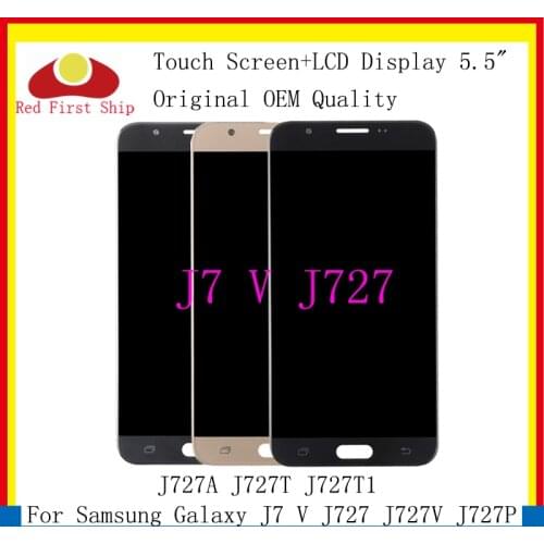 10Pcs/lot Original LCD For Samsung Galaxy J7 V J727 J727V J727P LCD Display Touch Screen Digitizer Assembly Replacement J727A