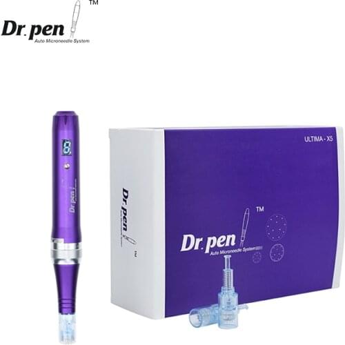 Authentic Dr. pen Ultima X5 Wireless Microneedeling pen Mesotherapy Apparatus For bb glow Facial and body Care machine