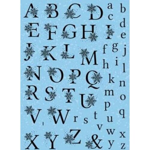Letters Transparent Clear Silicone Stamp/Seal for DIY scrapbooking/photo album Decorative clear stamp M1431
