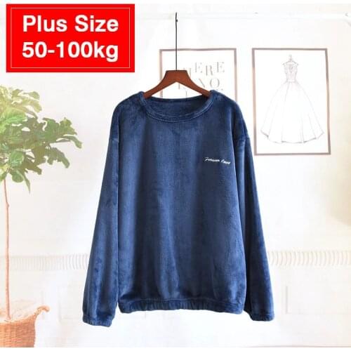 Plus Size Flannel Mens Home Clothes Winter Thick Home Costumes Loose Casual Sleepwear Tops Long Sleeve O-Neck Homewear Pyjama