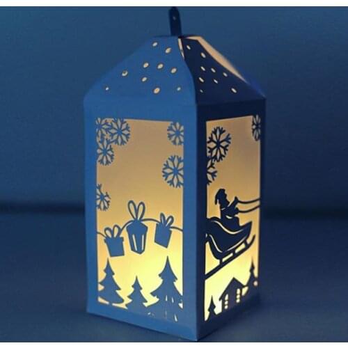 Christmas Gift Metal Cutting Dies Stencil Scrapbooking DIY Album Stamp Paper Card Embossing Decor