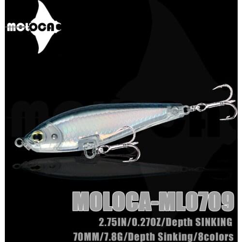 Fishing Lure Pencil VIB Sinking Weights 7.8g 70mm Wobblers Accesorios De Pesca A La Carpe Fish Leurre Carnassier Isca Artificial