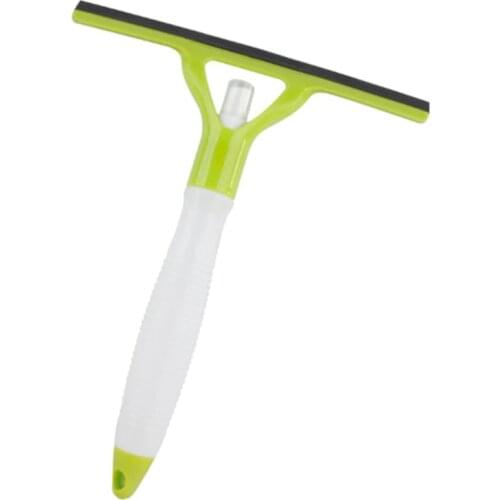 LUOEM Window Cleaner Brush Glass Dust Wiper Wash Scraper Squeegee Brush Household Cleaning Tool Glass Cleaner Window Brush