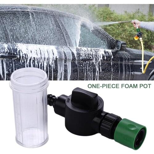 New Style 100ml Car Washer One-Piece Foam Lance High Pressure Adjustable Quick-Connect Integrated 3 Levels Knob Foam Pot