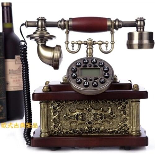 Antique telephone fashion vintage landline Fixed telephone/Caller ID Hands-free/backlit