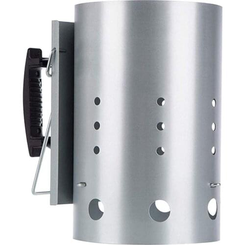 Chimney Starter with Safety Handle, Charcoal Starters Chimney for Weber 7416, 12.7 x 8.1 x 12.5 Inches