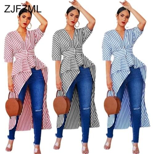 ZJFZML ZZ Women's Blouses