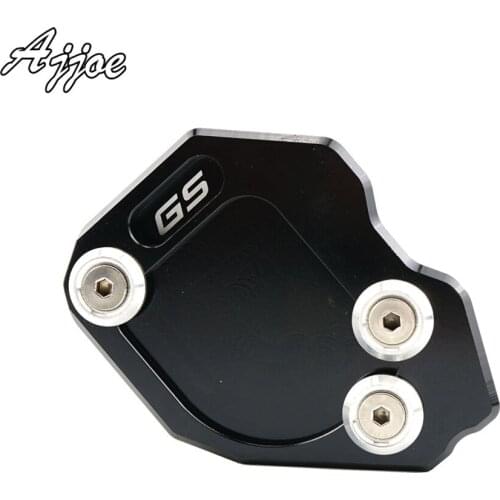 For BMW F800GS 2008-2015 Motorcycle CNC Aluminum Parking Side Kickstand Stand Extension Base Plate