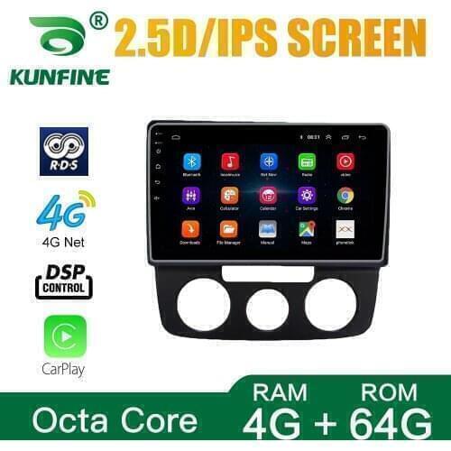 Car Stereo for VW Bora 2008 2009 2010 2011 2013 MT Android 10.0 Octa Core Car DVD GPS Navigation Player Deckless Radio