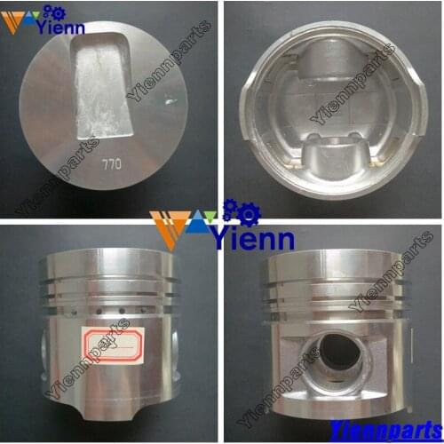 For mitsubishi Piston kit 32A17-00100 S4SD With Pin and Clips For forklift S4S Diesel Engine Repair parts