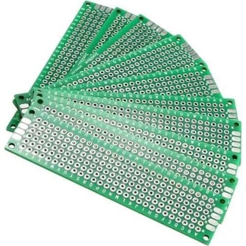 5pcs 2*8CM Double Side Prototype PCB 2x8cm