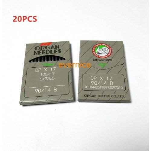 20 Organ 135X17 Dpx17 Needle For Consew 206Rb 223,224,225 339 Highlead Gc0318