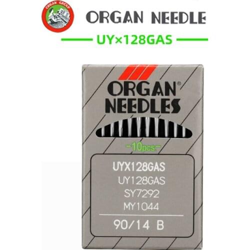ORGAN Needles UYX128 For Square Head Machine Needle Three-needle five-thread Sewing Machine 100 pcs needle