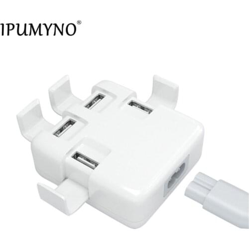 IPUMYNO EU US UK Plug 4 Port 20W USB Charger For iPhone iPad Samsung Multiple Wall Charging 5V/4A Adapter Mobile Phone Universal