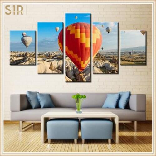 Beautiful Scenery HD Printed 5 Piece Canvas Art Scenery Painting Wall Pictures for Living Room Home Decor Anime Poster Wall Art