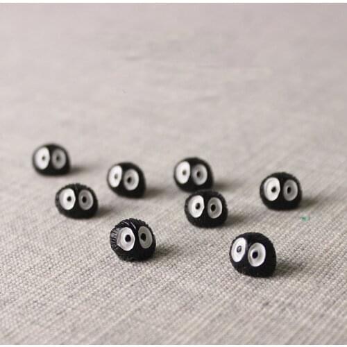 HOT Mini Dust Ball Figure Elves Singular Resin Briquettes Toy Miniature Garden Moss Micro Landscape Ornaments Home Decoration