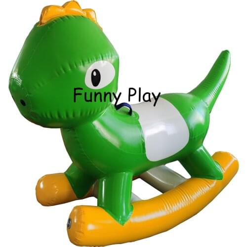 Inflatable seesaw air sealed teeterboard inflatable hobby chair toys,rocking little horse games horse toys for kids riding