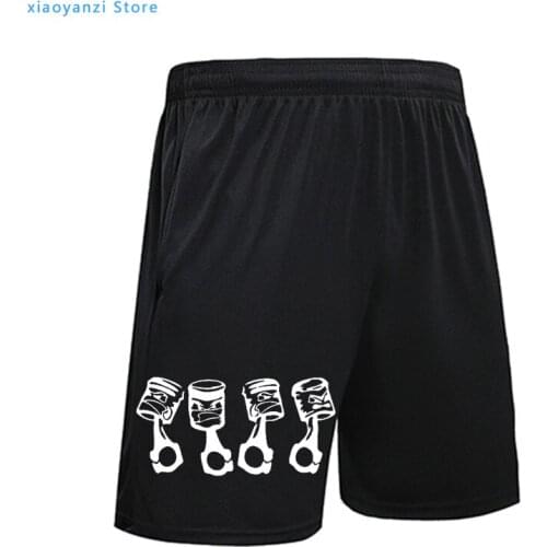 Angry Pistons 2020 New Funny Men Shorts Man Clothing New Mens Fitness Bodybuilding Shorts clothing brand Shorts Breechcloth