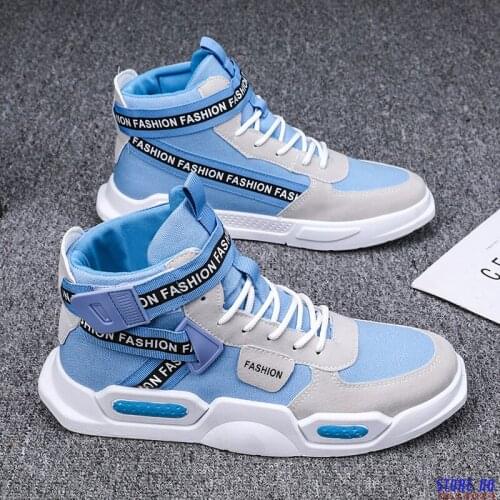New Mens Sports Shoes High-top Fashion Winter Basketball Shoes Old Shoes Lace-up Mens Casual Sports Shoes Fashion Sports Shoes