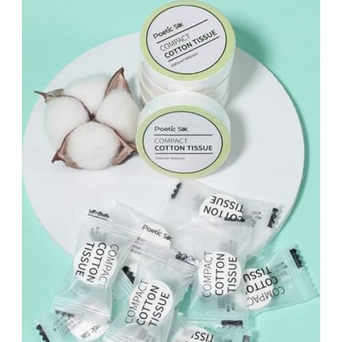 Disposable Compressed Towel Cotton Face Women Travel Thickened Portable Cleansing